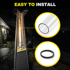 YEHERIT silicone support rings enable quick, simple installation
