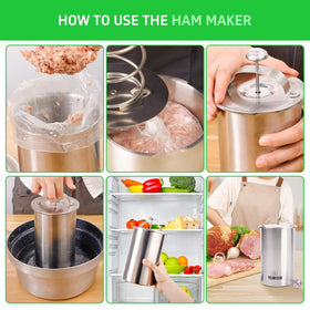 YEIRFEIR premium food-grade tool cleans easily and fits small kitchens