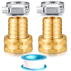 YELUN brass hose repair connector shown for durable, leak-free connections.