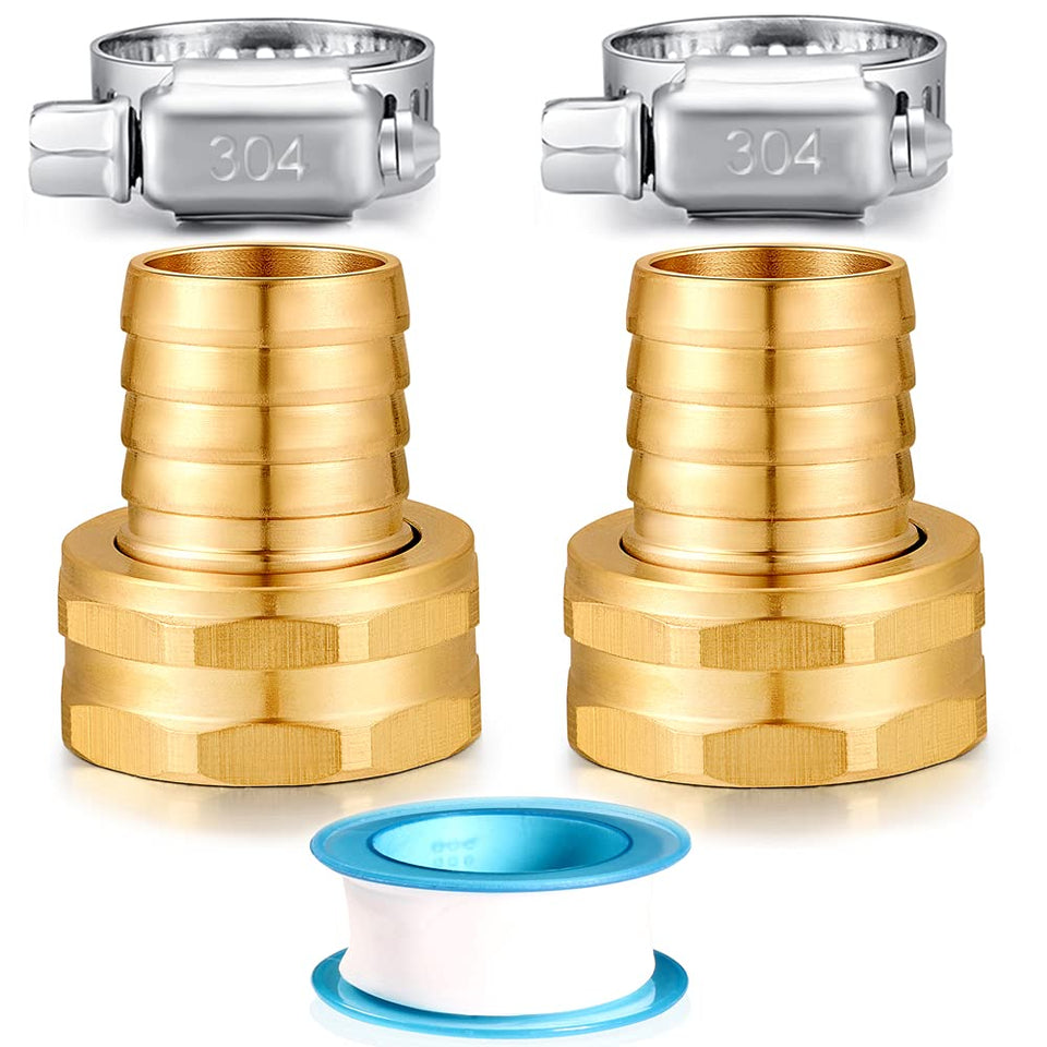 YELUN brass hose repair connector shown for durable, leak-free connections.