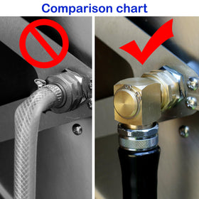 YELUN durable brass construction resists corrosion for longevity