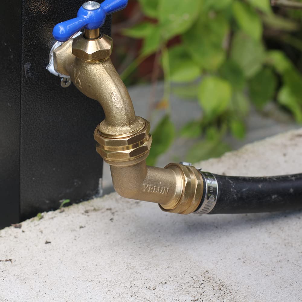 YELUN easy install elbow compatible with standard 3/4 in fittings.