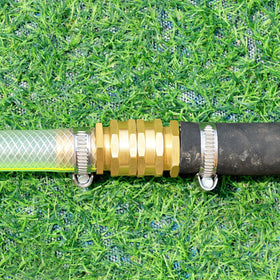 YELUN heavy-duty brass couplers offer durable garden hose connections.