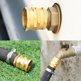 YELUN quick-connect fittings simplify installation for fast garden hose setups.