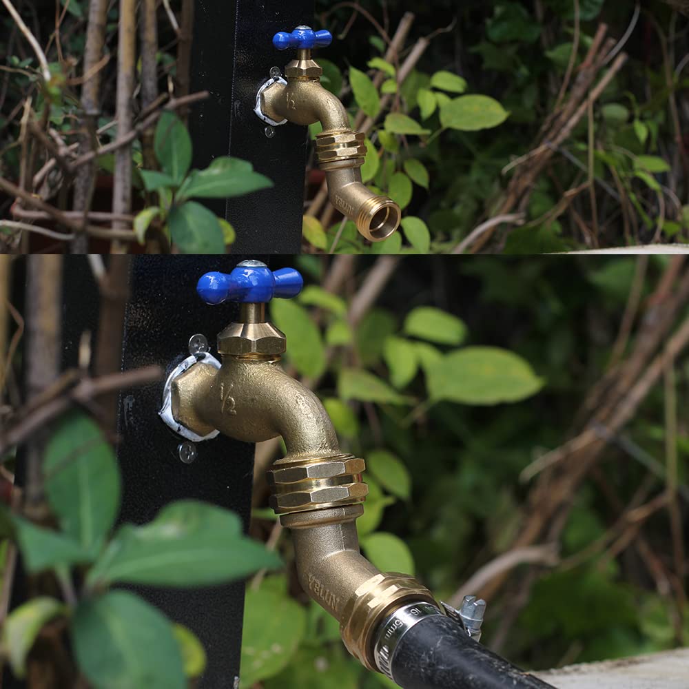YELUN rustproof brass elbow ensures durable outdoor connections.