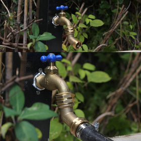 YELUN rustproof brass elbow ensures durable outdoor connections.