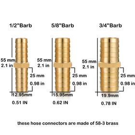 YELUN brass repair kit with stainless clamps promotes dependable water flow