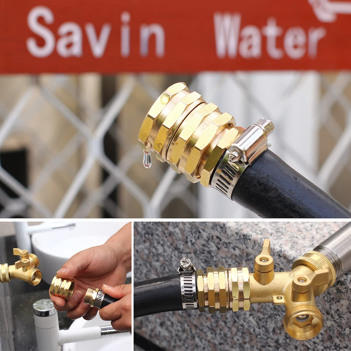 YELUN easy-install fittings enable tool-free setup for faster repairs.