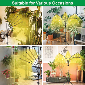The yentbokj plant lamp is easy to assemble and plug-and-play in minutes.