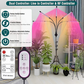 Yentbokj grow lights remote control for convenient adjustments
