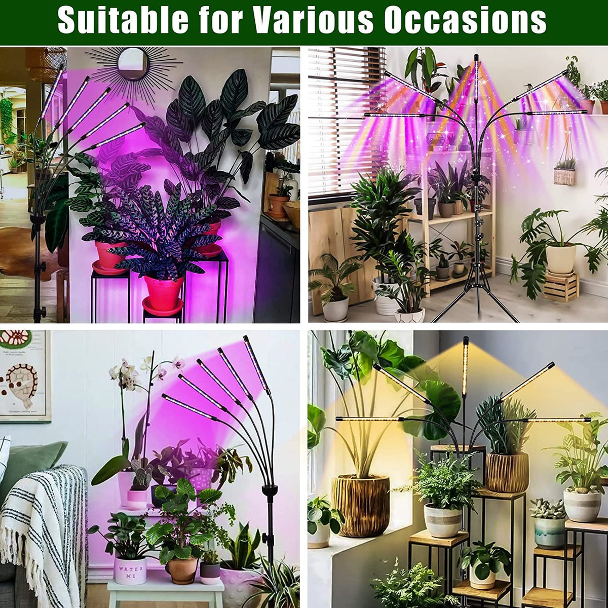 Yentbokj grow lights timer settings for automated cycles