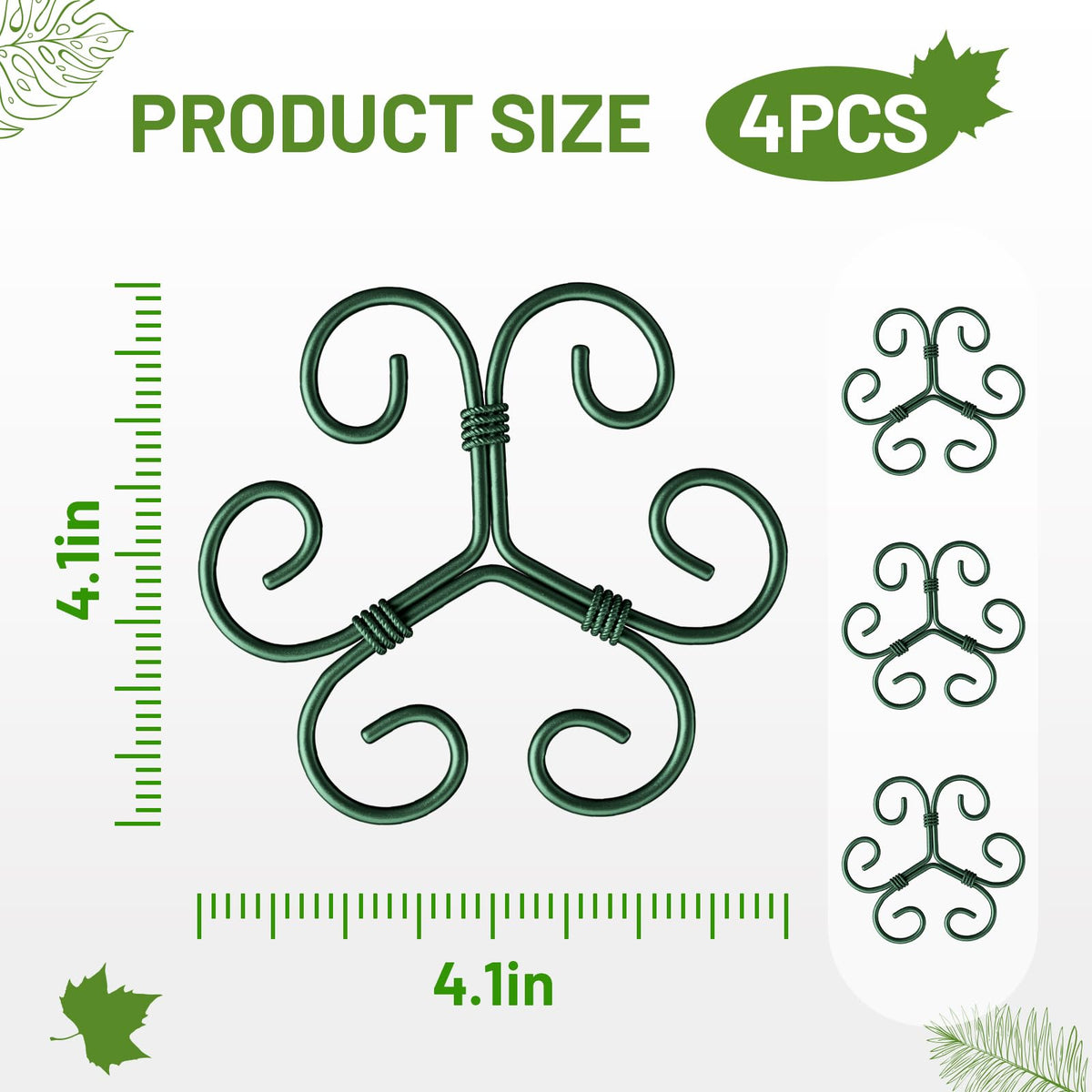 Yeomant stable-plant-support-set keeps climbing stems organized and protected