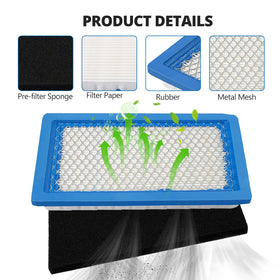 Yerbay air filter mesh detail highlighting strong construction and airflow efficiency