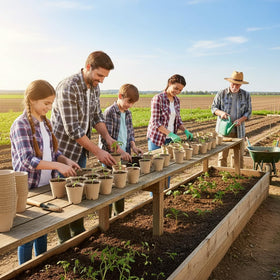 Eco-friendly packaging supports sustainable home gardening.