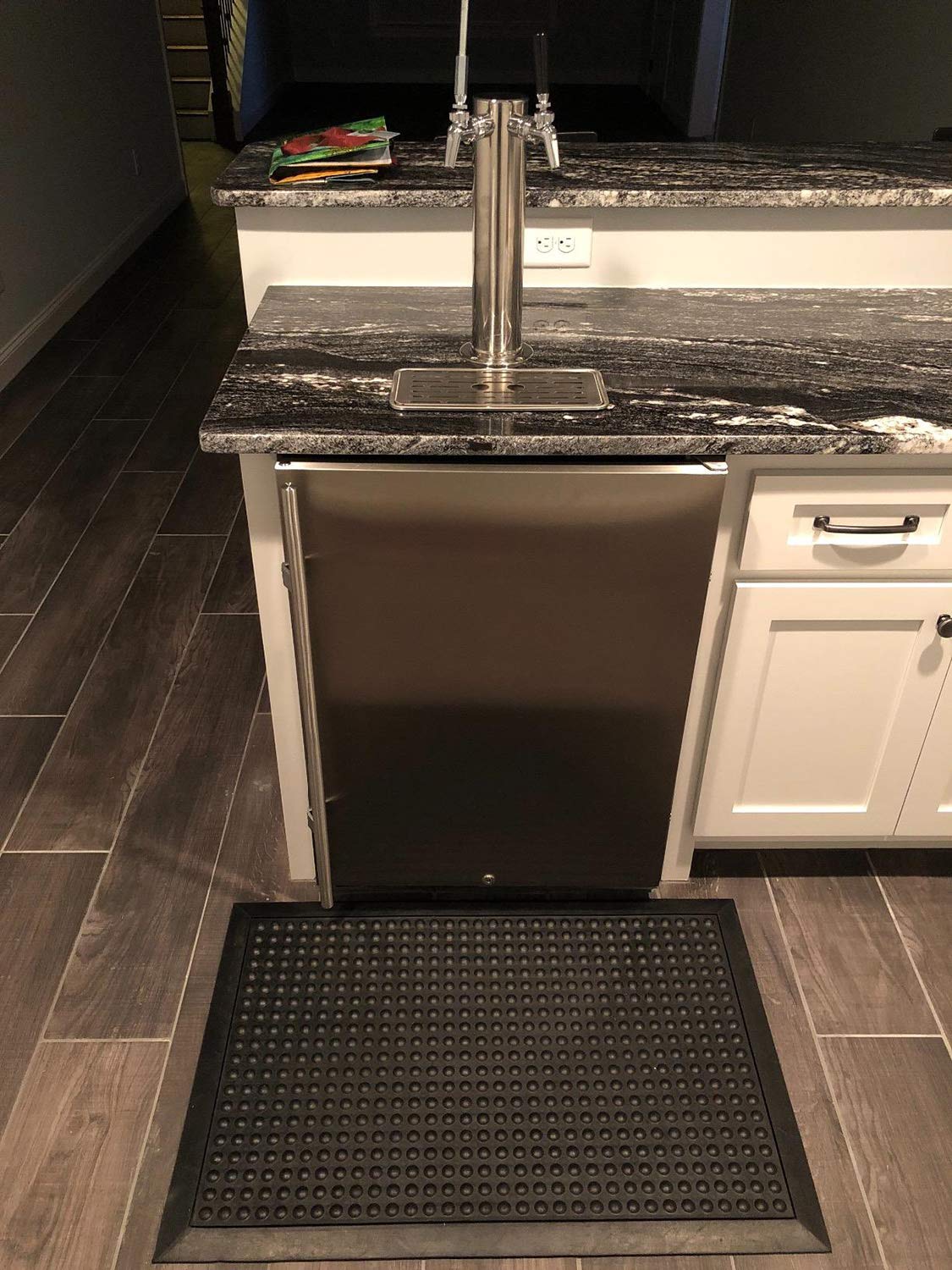 Yesland door mat large entry for high-traffic areas and spills.