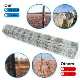 YESON mesh pattern demonstrates bottom-to-top size reduction deterring small animals.