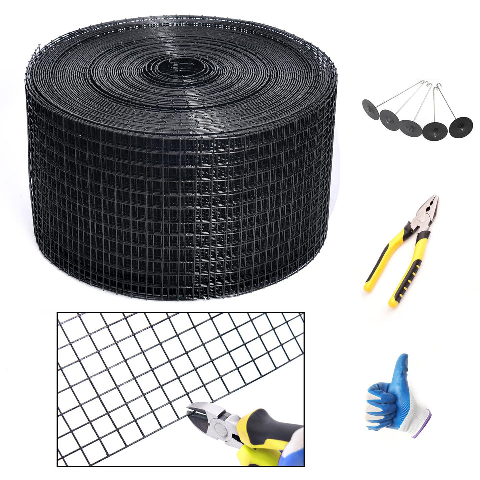 YESON Solar Panel Guard with half-inch mesh shielding roofs while allowing airflow