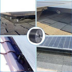 YESON Roof installation scene showing the guard under solar panels