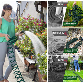 YESTAR lightweight hose invites easy handling and quick setup.