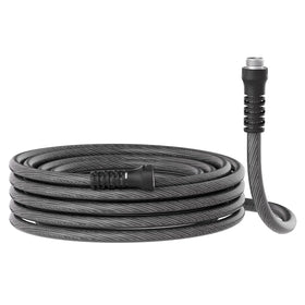 YESTAR garden hose with 58-inch swivel handle for tangle-free watering.