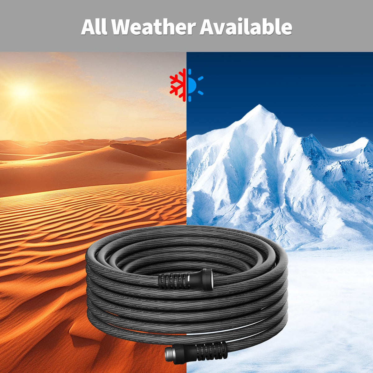 YESTAR UV and abrasion-resistant outer layer withstands outdoor use.