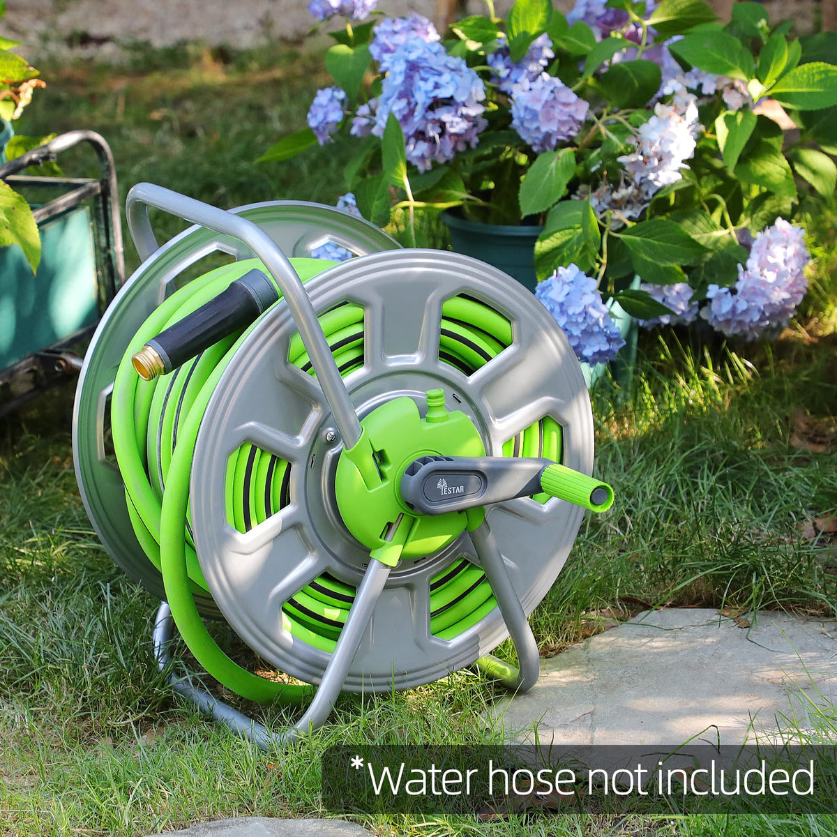 YESTAR installation video guides quick setup for the hose reel cart.