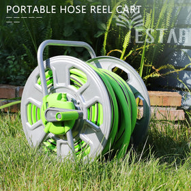 YESTAR hose reel cart portable design enables easy storage and transport.