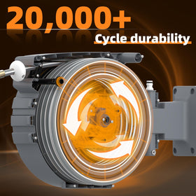 YESTAR anti-UV coated hose shown for durable protection against sun exposure.
