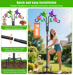 yeuago weather-resistant metal hook endures rain and sun across seasons