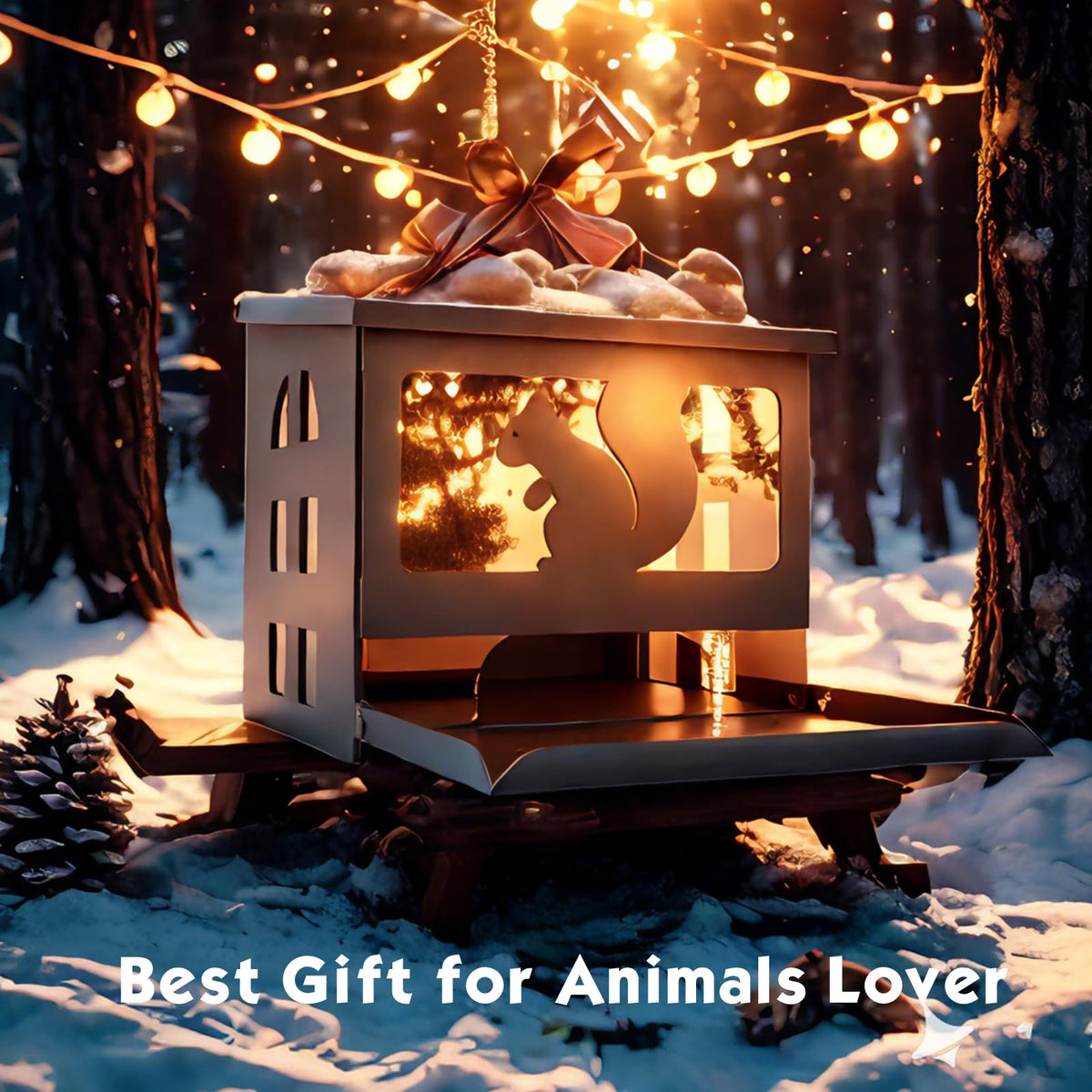 Yewacne Squirrel Feeder Weather-Resistant for reliable outdoor use.