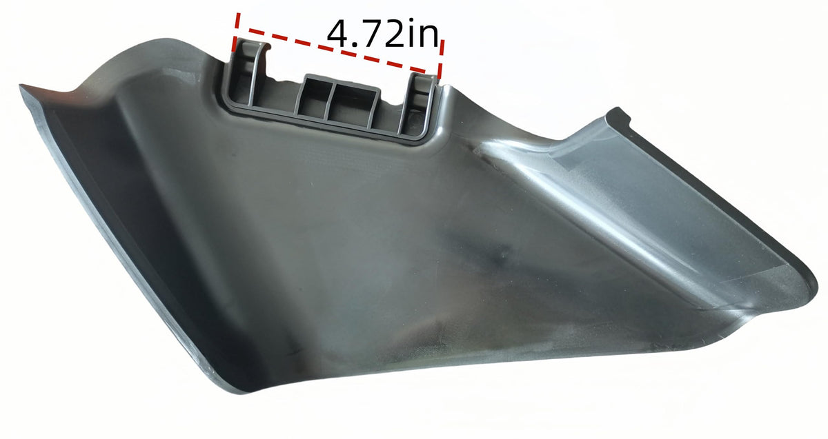 Yewposy 21-inch deck installation-ready chute for quick replacement.