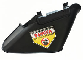 Yewposy chute fitment with secure attachment points for reliable use.