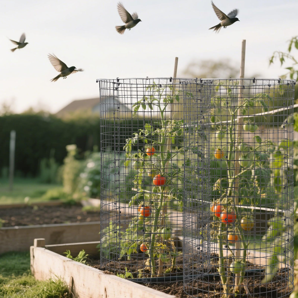 YEXEXINM garden protection mesh supports versatile outdoor use