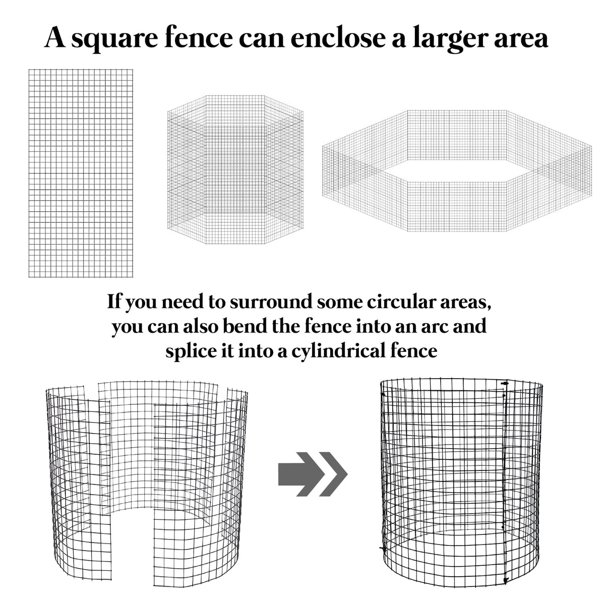 YEXEXINM ground stakes secure cages against wind and movement