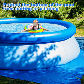 YEXEXINM 16x16 ft fit covers 8–15 ft pools