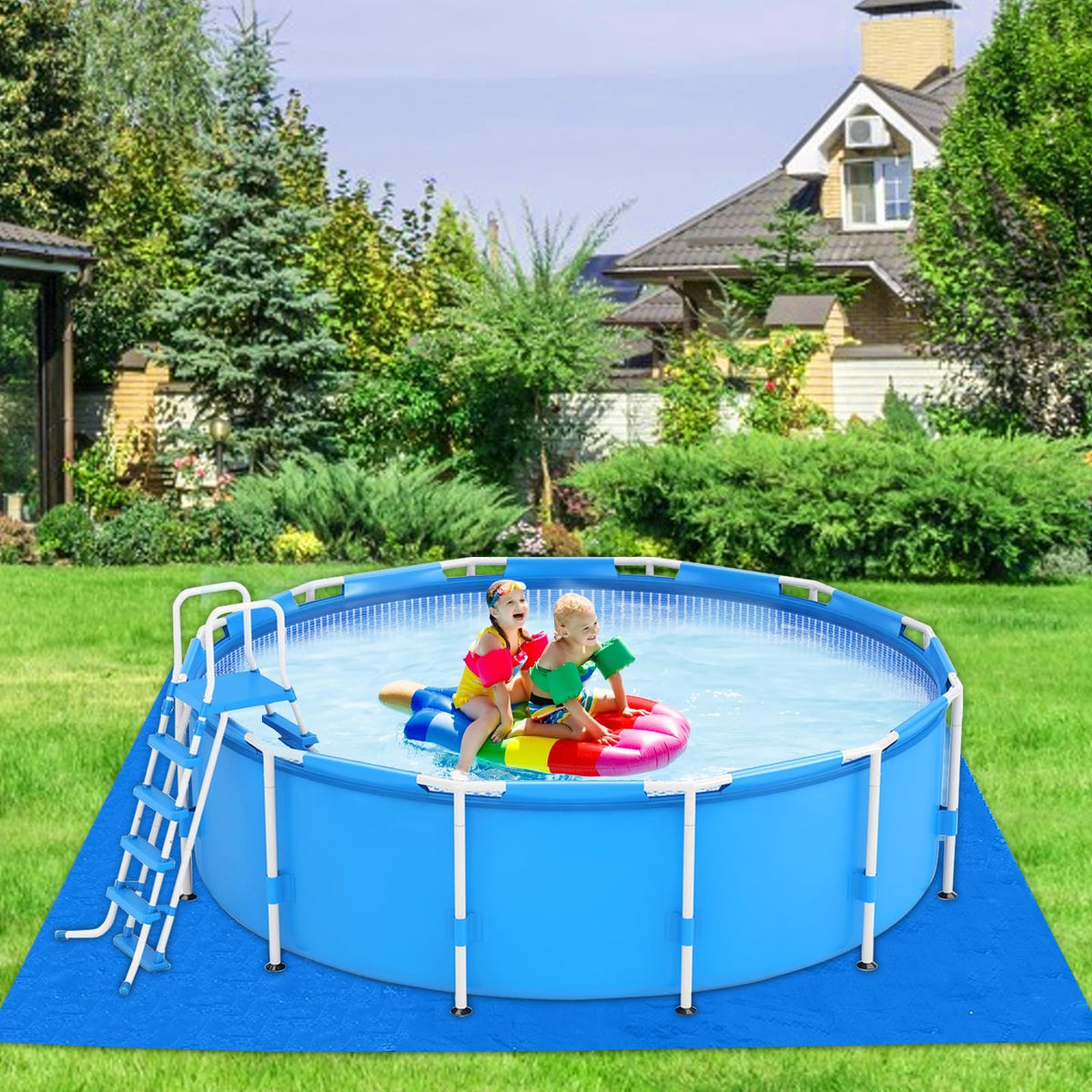 YEXEXINM protective cloth keeps pool bottom clean from ground debris