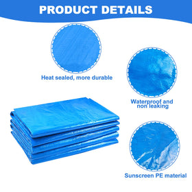 YEXEXINM pool ground cloth provides smooth base for easy installation