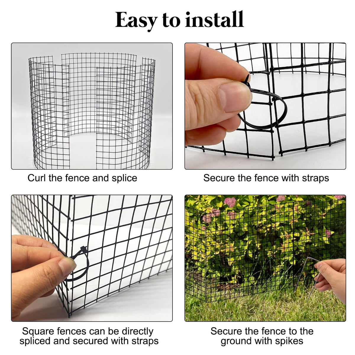 YEXEXINM vinyl-coated metal surface resists rain and rust