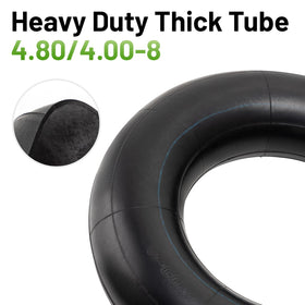 YeYouC inner tube 4-80-8 for wheelbarrows and mowers, ready for reliable inflation.