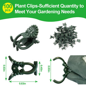 YFANITI durable plastic clips resist rust for outdoor use