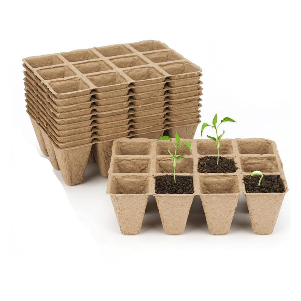 YFANITI 120-cell seedling tray for organized germination and easy transplantation.