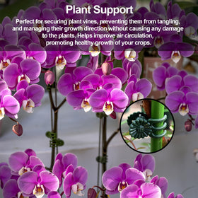 YFANITI tomato clips support stems and cages for steady growth