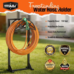 YFFSRJDJ heavy duty metal stand withstands sun and rain for years.