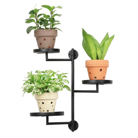 YFFSRJDJ rotating window shelf close-up showing sturdy wrought iron frame.