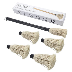 YFWOOD grill mop ready for immediate sauce application during BBQ sessions.