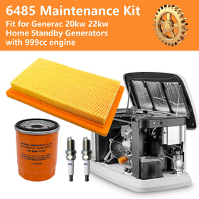 YGQ 6485 spark plug set supports reliable ignition for standby power.