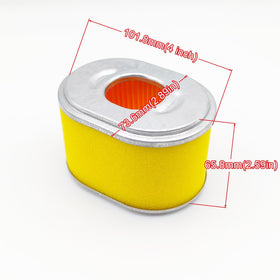 YGQ AFZE18 air filter installation on a Honda GX200 demonstrates easy engine protection
