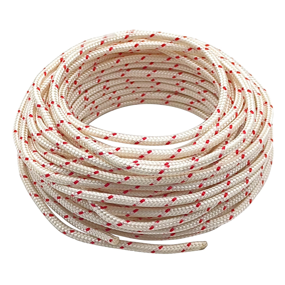 YGQ pull cord 9/64in end detail for easy installation through small holes.