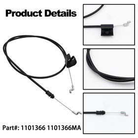 YGQ stop cable conduit length is 1316 mm for precise fit.