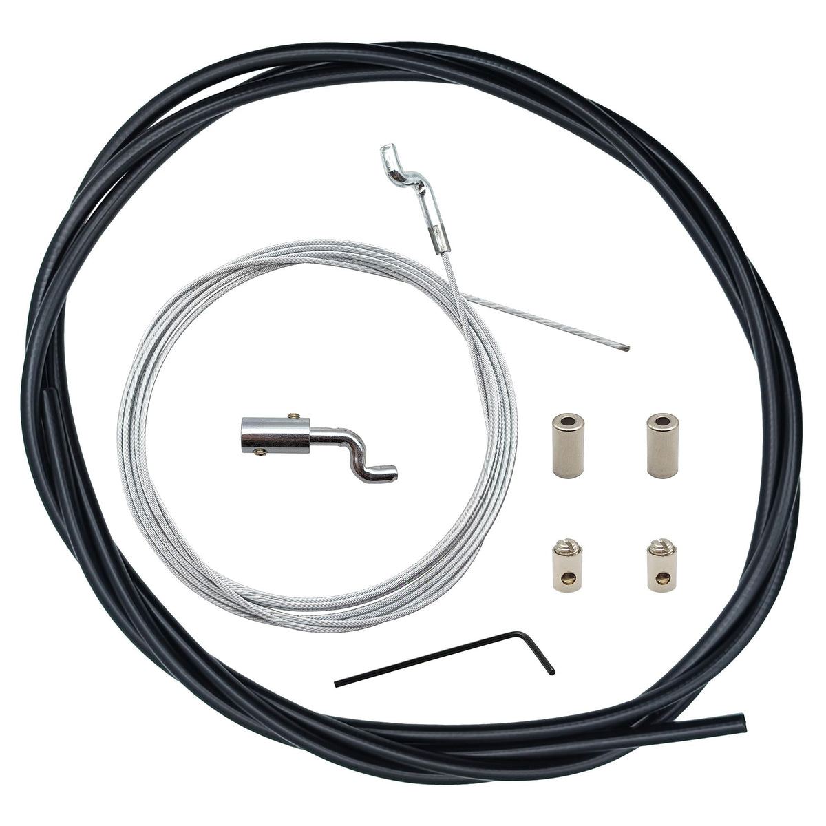 YGQ throttle cable repair kit with Z-bend end for mower repairs